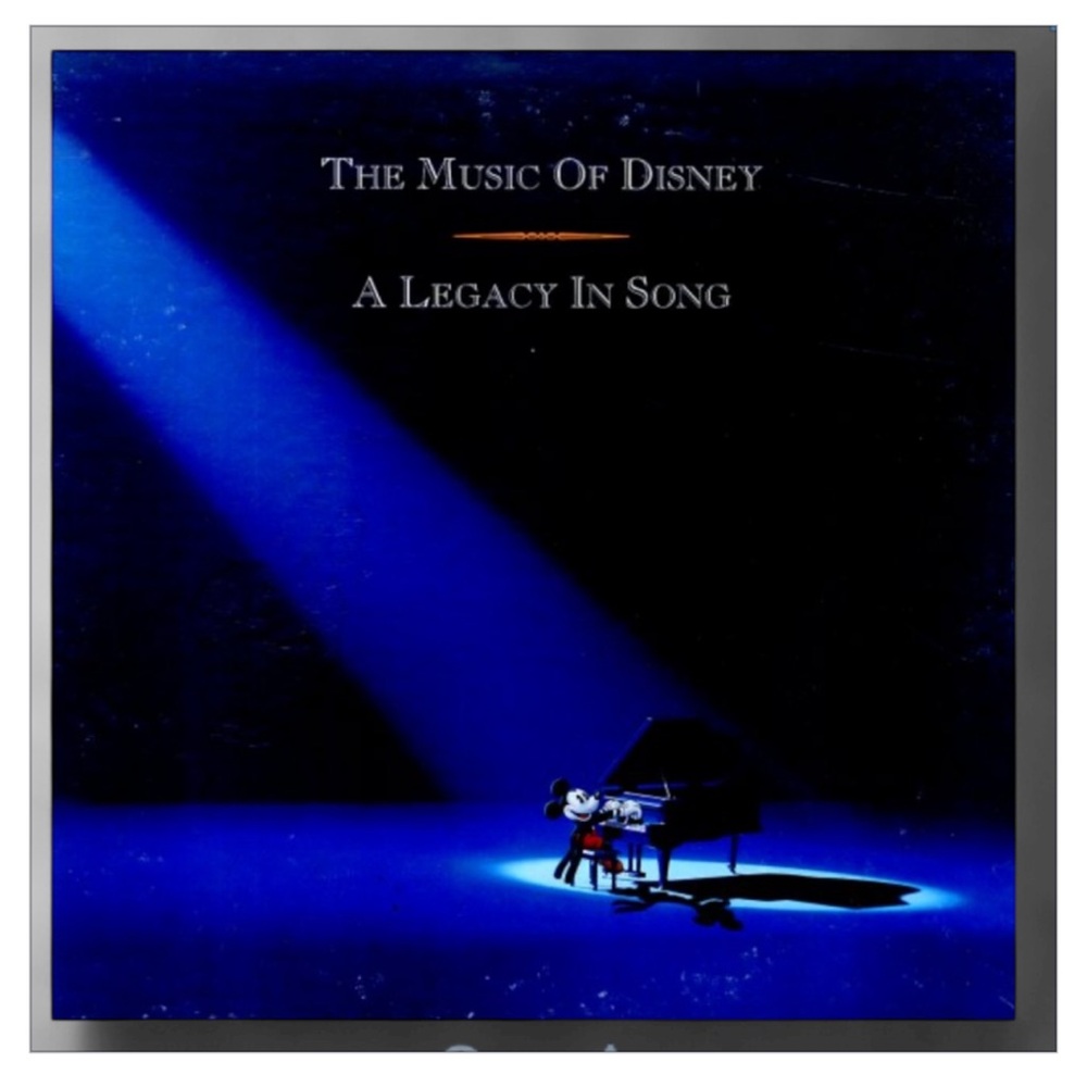 DISNE 1992 The Music of Disney “A Legacy In Song” casette bundle